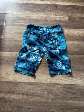dELiA*s Blue Tie-Dye Active Shorts for Kids
